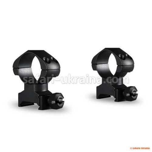 Кільця для оптики Hawke Precision Steel 25.4 мм, на Weaver, High 