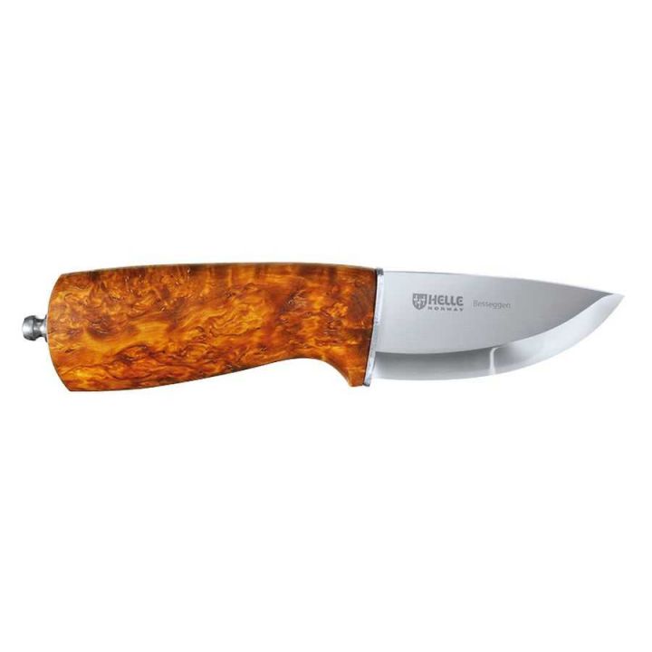 Малый охотничий нож Helle BESSEGGEN, длина клинка 79 мм, дерево