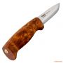 Профессиональный охотничий нож FJELLKNIVEN, клинок 100 мм, деревянная рукоять