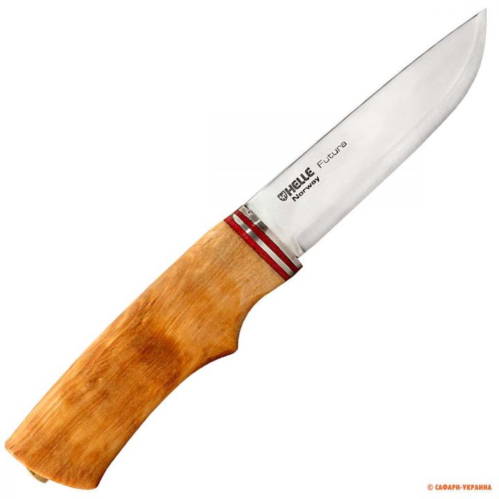 Охотничий нож грибник Helle FUTURA, длина клинка 105  мм, дерево