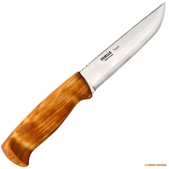 Профессиональный охотничий нож Helle TAIGA 3L, длина клинка 126 мм