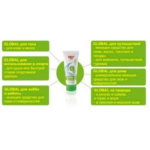 Шампунь HEY-Sport GLOBAL WASH, 100 мл