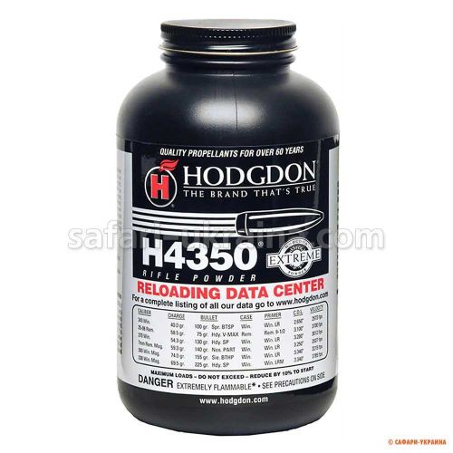 Порох мисливський Hodgdon H4350 (0,454 кг), калібр. 243 Win., .270 Win., .7mm Rem. Mag., .300 Win. Mag. 