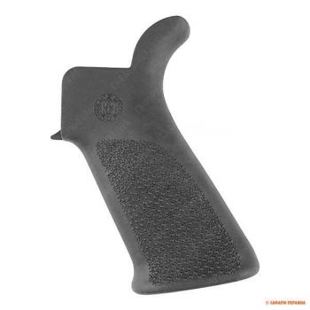 Прорезиненная пистолетная рукоятка Hogue для AR-15, цвет: черный