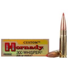 Патрон Hornady Custom, кал.300 Whisper, A-Max, вага: 13,5 g/ 208 gr