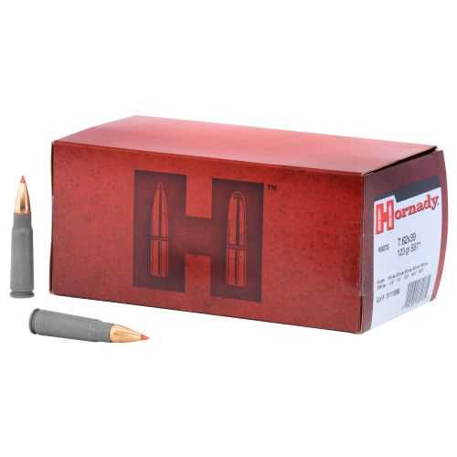 Патрон 7,62х39 Hornady Custom, пуля SST, масса 8,0 g/123 grs