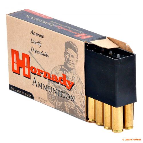 Патрон Hornady Custom, кал.8x57 JS, Soft Point (SP), вага: 195 grs 