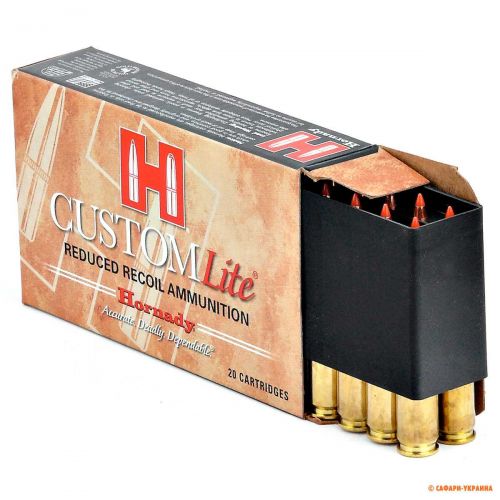 Патрон Hornady Custom Lite, кал.308 Win, SST, вес: 8,1 gr/125 grs
