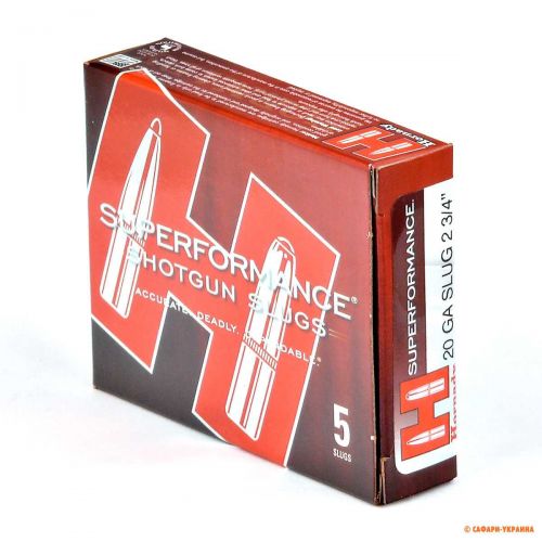 Патрон з підкаліберною кулею Hornady Superformance® Slug, кал.20/70, тип кулі Monoflex, 16,2 г 
