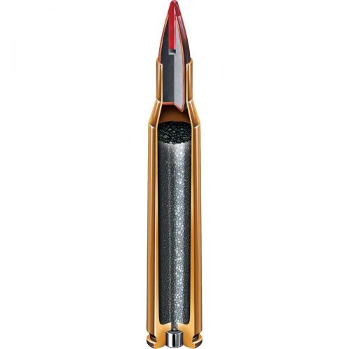 Патрон Hornady Superformance® Varmint, кал.22-250 Rem, тип пули V-Max, масса 3,24 г/ 50 grs