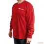 Футболка с длинным рукавом Hornady Weathered T-Shirt, 100% хлопок, красная