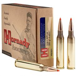 Патрон Hornady Match, кал.338 Lapua Mag, A-Max, вага: 18,5 g/285 grs