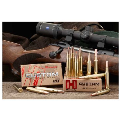 Патрон Hornady Custom International, кал.300 Win Mag, Soft Point, вес: 11,66 g/180 grs