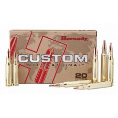 Патрон Hornady Custom International, кал.308Win, InterLock SP, вага: 14,3 g/220 grs