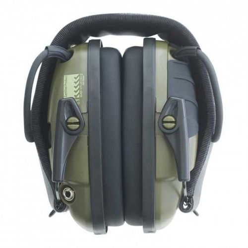 Активные наушники для стрельбы Howard Leight Impact Sport, оливковые