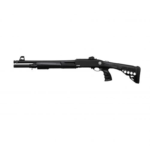 Помпова рушниця Huglu ATROX T Black, кал.12/76, ствол 46 см 