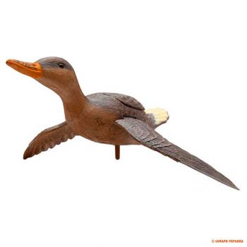 Подсадная летящая утка Birdland, имитация полета с хлопаньем крыльев
