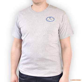 Рыбацкая серая футболка IGFA T-Shirt Grey, с коротким рукавом