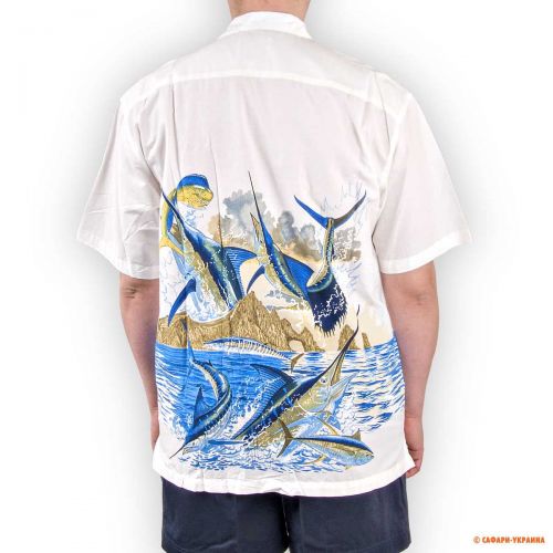 Бавовняна теніска для риболовлі IGFA Championship With Marlin 