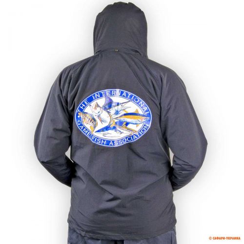 Водоотталкивающая ветровка для рыбалки IGFA, с капюшоном