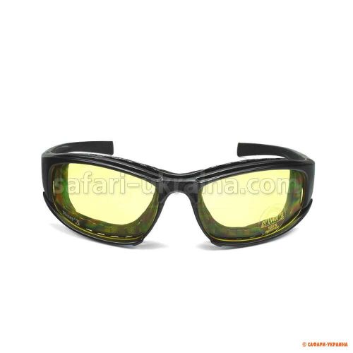 Очки тактические Daisy X7 (Non polarized) армейские, 4 комплекта линз