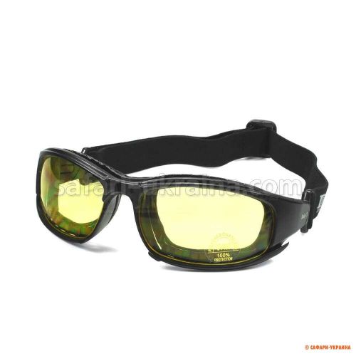 Очки тактические Daisy X7 (Non polarized) армейские, 4 комплекта линз