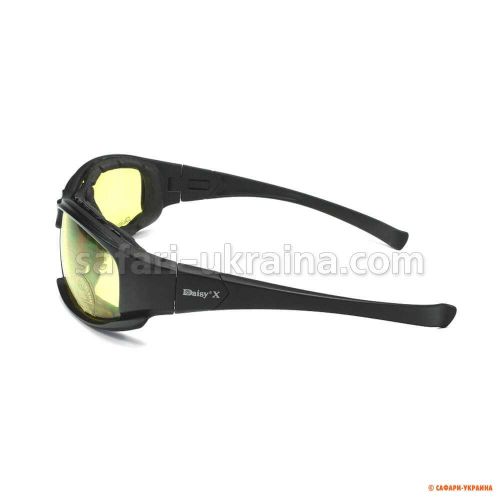 Очки тактические Daisy X7 (Non polarized) армейские, 4 комплекта линз