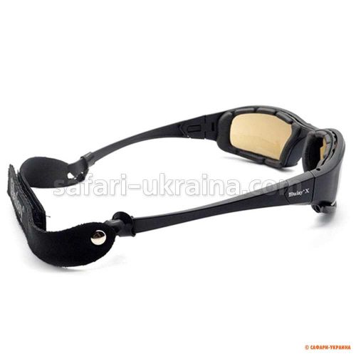 Окуляри тактичні Daisy X7 (Polarized) армійські, 4 комплекта лінз 