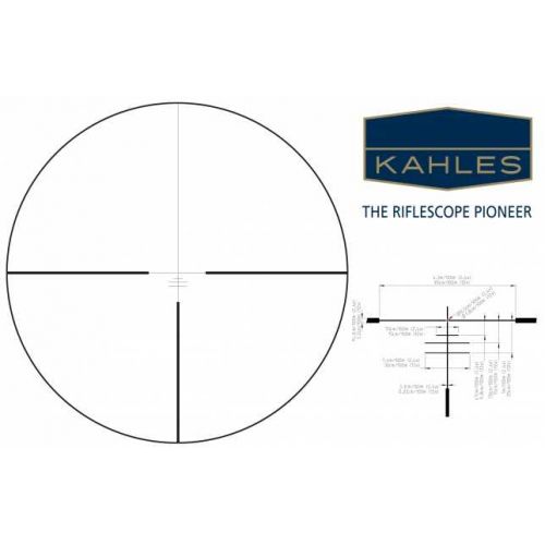 Приціл оптичний Kahles Helia, 2,4-12x56, сітка: G4B 