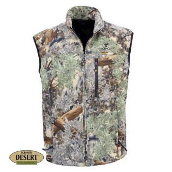 Ветрозащитный мембранный жилет Kings Soft Shell Vest для охоты