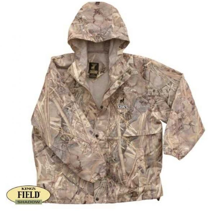 Водонепроницаемая охотничья куртка Kings Rainwear Jacket, цвет Field Shadow