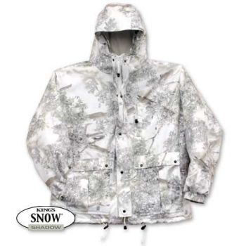 Куртка снежный камуфляж Kings Insulated Parka, зимняя, утепленная