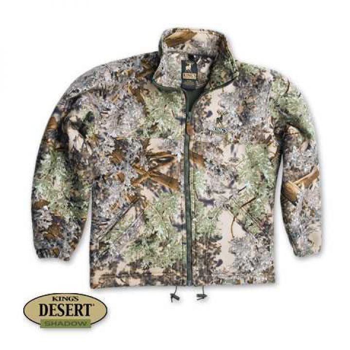 Куртка мисливська флісова вітрозахисна Kings Fleece Jacket, колір Desert Shadow 