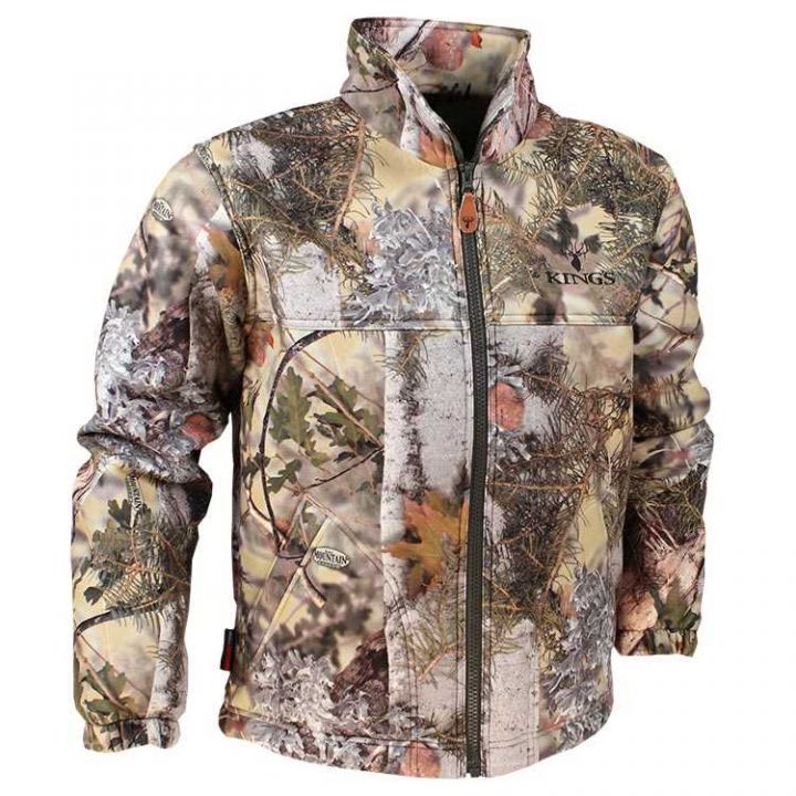 Куртка мисливська флісова вітрозахисна Kings Fleece Jacket, колір Mountain Shadow 