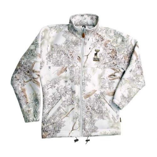 Куртка мисливська флісова вітрозахисна Kings Fleece Jacket, колір Snow Shadow 