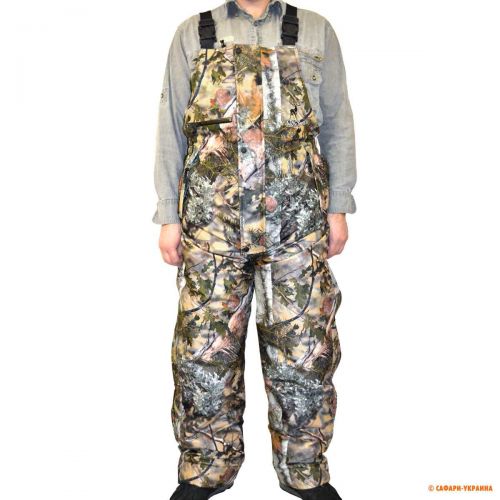 Зимовий напівкомбінезон для полювання Kings TX Pro Extreme Insulated Bibs, колір Mountain Shadow 