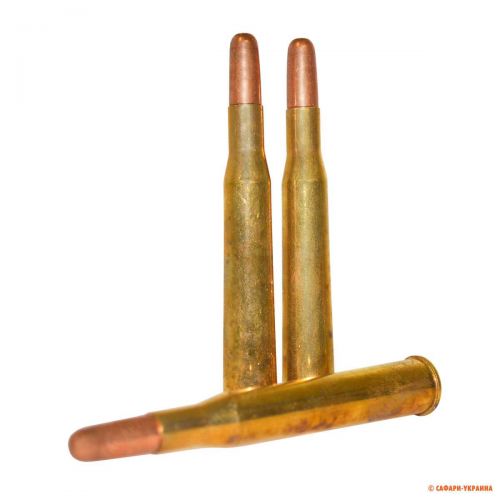Патрон Kynoch, кал.300 Flanged Magnum, тип кулі: Solid, вага: 14,3 g/220 grs 