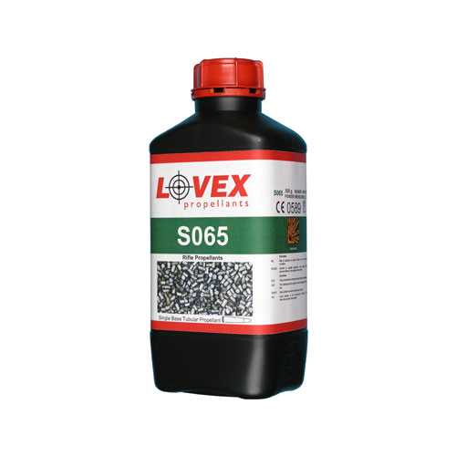 Порох мисливський Lovex S065 (0,5 кг), куля SP - 9,0 г, кал. 7x57, 7x57 R, 7x64, 7x65 R, .30-06Spr 