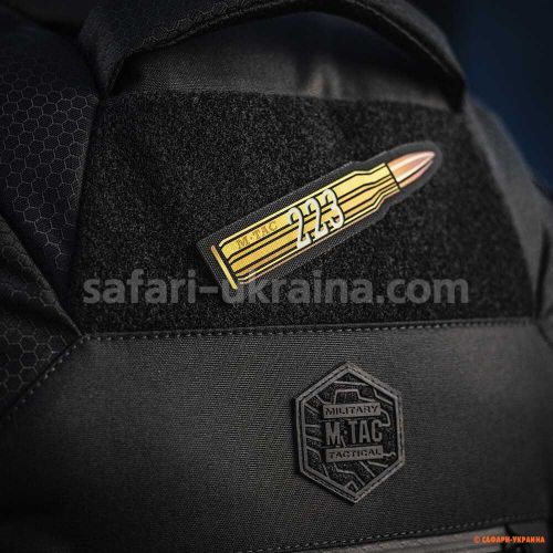 M-Tac нашивка .223 Ammo Black/GID