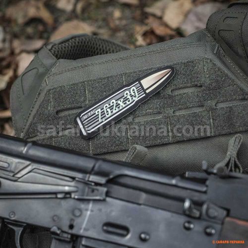 M-Tac нашивка 7,62x39 Ammo Black/GID
