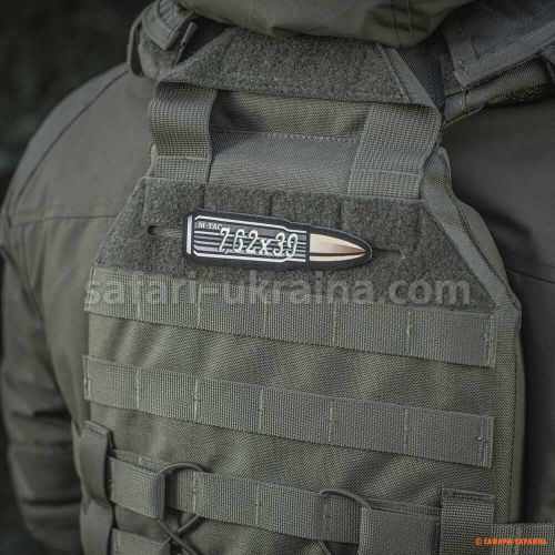 M-Tac нашивка 7,62x39 Ammo Black/GID