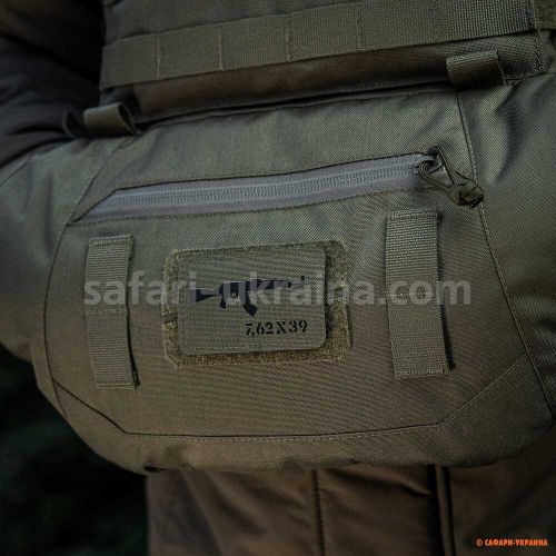M-Tac нашивка AKM 7,62х39 Laser Cut Ranger Green/Black