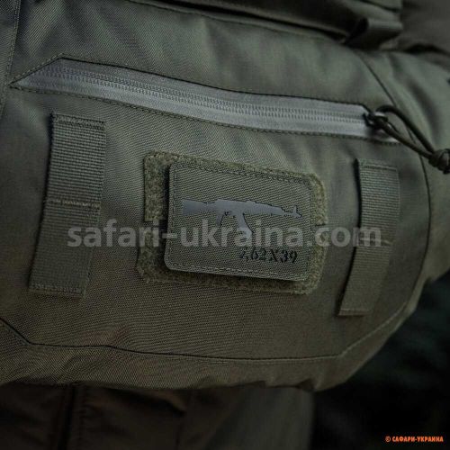 M-Tac нашивка AKM 7,62х39 Laser Cut Ranger Green/Black