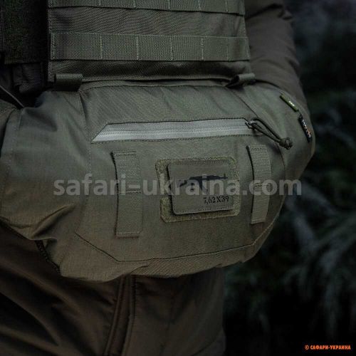 M-Tac нашивка AKM 7,62х39 Laser Cut Ranger Green/Black