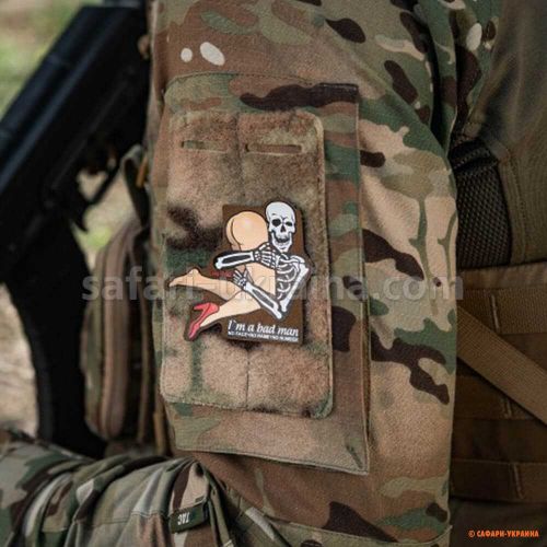 М-Тас нашивка Bad Man Color/Coyote