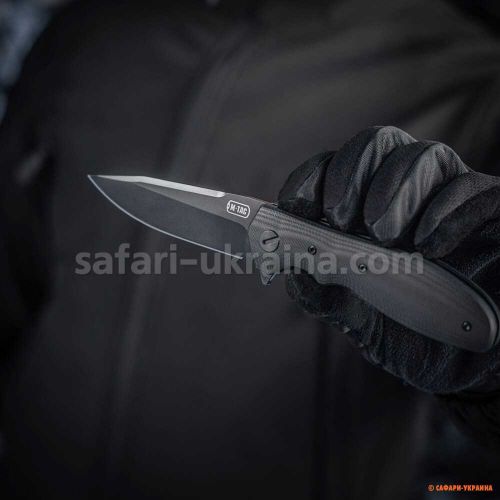 M-TAC ніж складаний Type 6 Black 