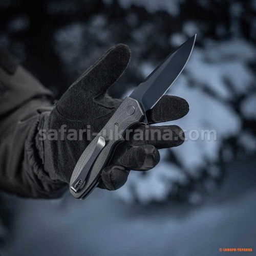M-TAC ніж складаний Type 6 Black 