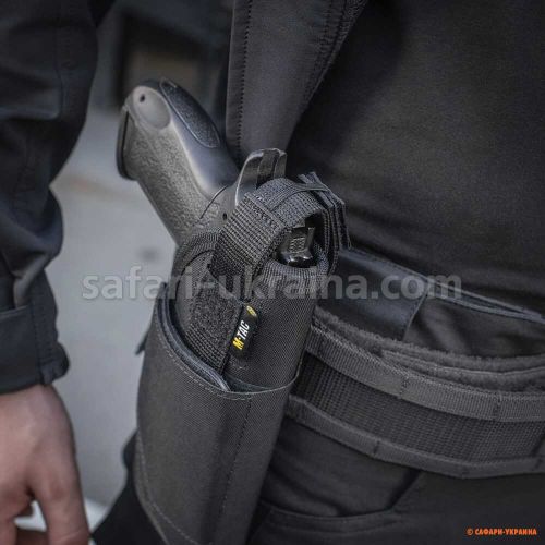 M-Tac кобура универсальная Elite Rights Black