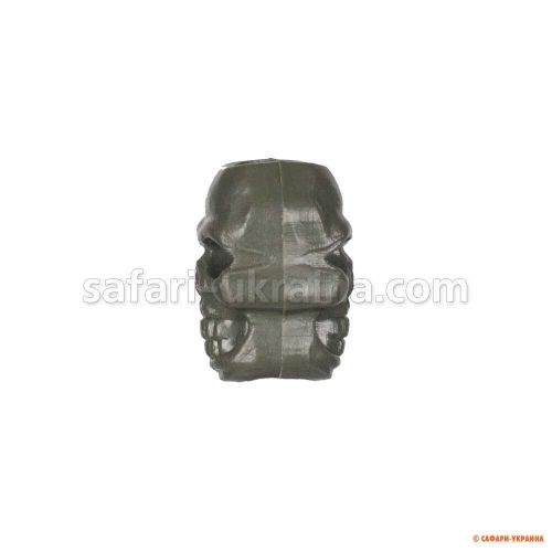 M-Tac бусина Skull Stopper Stopper Olive