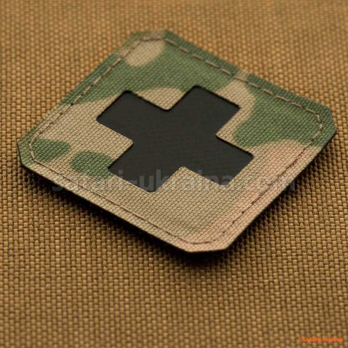 M-Tac нашивка Medic Cross Laser Cut Multicam/Black 